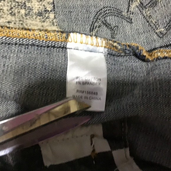 Dexter's Laboratory x deKryptic Cartoon Network Sequin Distressed Denim Jacket L - Picture 10 of 12